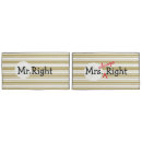 Search for mr and mrs pillowcases Typography