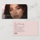 Search for black makeup artist business cards Aesthetician