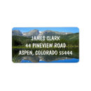 Search for rocky return address labels Colorado
