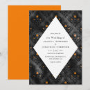 Search for orange damask invitations Chic