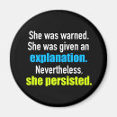 Search for she magnets Elizabeth warren