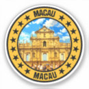 Search for macau stickers China