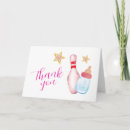 Search for bowling thank you cards For kids