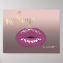 Search for gold lips posters Girly