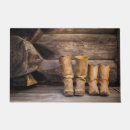 Search for cowboy boots doormats Rustic