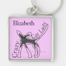 Search for crazy cat lady key rings Pets