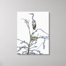 Search for heron canvas prints Animals