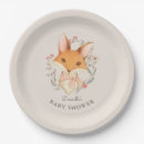 Search for woodland plates Girl baby shower