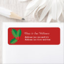 Search for holly return address labels Simple