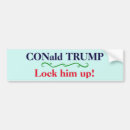 Search for lock him up bumper stickers Donald