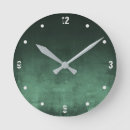 Search for dark green clocks Elegant