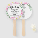Search for watercolor wedding programs Order of service