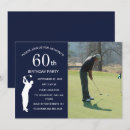 Search for funny golfer invitations Sports