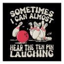 Search for bowling humour posters Sport