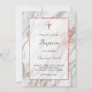 Search for rose gold marble invitations Catholic