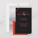 Search for black white and grey grey invitations Geometric