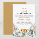 Search for covid baby shower invitations Watercolor