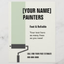 Search for painting contractor flyers Handyman