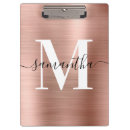 Search for rose gold clipboards Girly