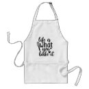 Search for baked for you aprons Funny