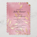 Search for beautiful baby shower invitations Blush