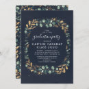 Search for green and gold graduation invitations Party