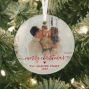 Search for red heart christmas tree decorations Calligraphy