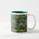 Search for smiling flower mugs Red