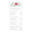 Search for flowers rack cards elegant