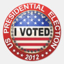 Search for 2012 election stickers Vote