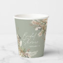 Search for green paper cups Rustic