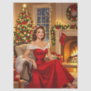 Search for fireplace tissue paper Retro