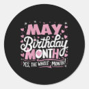 Search for birthday month stickers Snow