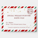 Search for north pole envelopes Kids christmas