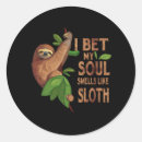 Search for kawaii sloth stickers Cartoon