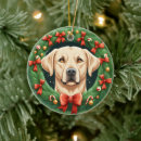 Search for labrador christmas tree decorations Cute