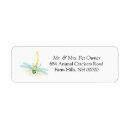 Search for dragonfly return address labels Simple
