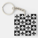 Search for fleur de lis key rings Pattern