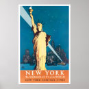 Search for vintage statue of liberty posters Travel