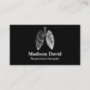 Search for lung business cards Doctor