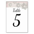 Search for snowflake table cards Pink