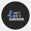 Search for colon cancer stickers Survivor