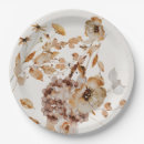 Search for floral wedding plates Terracotta
