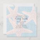 Search for blue starfish invitations Rustic