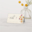 Search for wildflower place cards Autumn