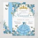 Search for princess sweet 16 invitations Butterfly
