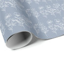 Search for dusty blue wedding wrapping paper Floral