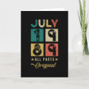 Search for july birthday cards Retro