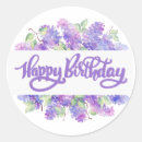 Search for happy birthday card stickers Floral