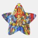 Search for christmas stained glass stickers Jesus